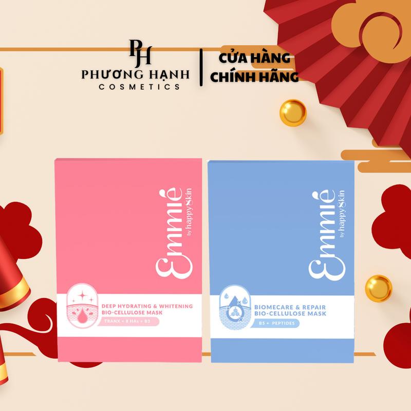 Lẻ 05 Miếng Mặt Nạ Sợi Dừa Sinh Học Emmie By HappySkin Skincare Dưỡng Da Mặt