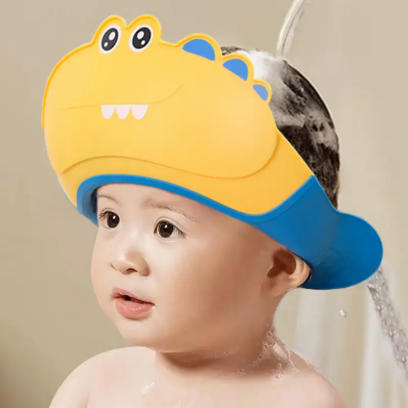 Dụng Cụ Gội Đầu Cho Em Bé Mũ Chặn Nước, Dành Cho Trẻ Em, Không Thấm Nước, Có Bảo Vệ Tai, Thích Hợp Khi Tắm Cho Trẻ Em, Mũ Gội Đầu Cho Bé