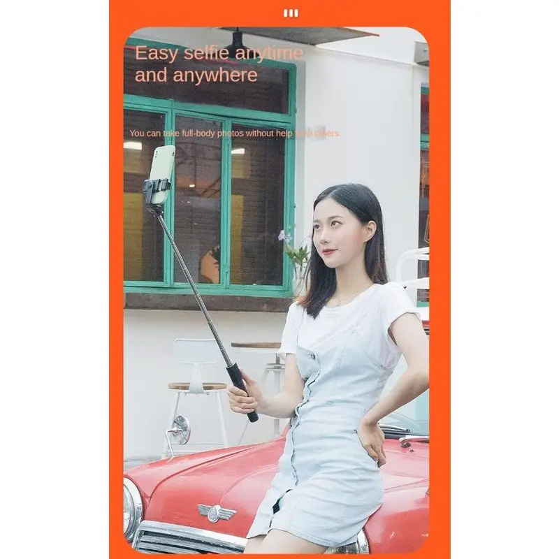 Tongsis 3 in 1 Bluetooth Tripod Selfie Stick Remote Bluetooth 70cm - Putih TERMURAH Handphone Hitam Lampu 3