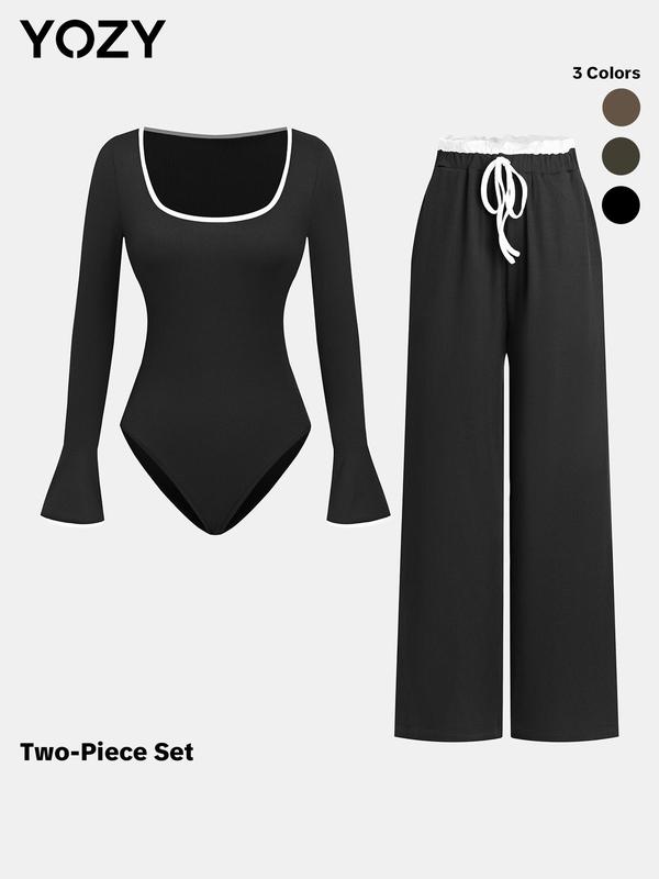 Casual Solid Flounce V Neck Straight Dresses(3 colors) Casual Solid Flounce V Neck Straight Dresses(3 colors)