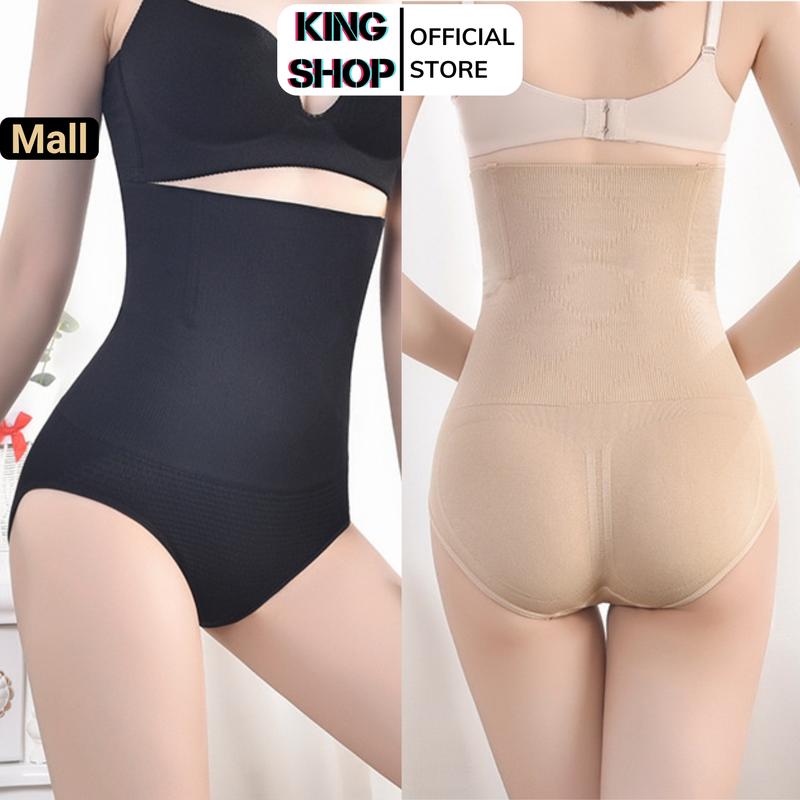 Quần lót gen nịt bụng nữ - Quần nịt bụng Spandex Cạp Cao chống cuộn, Đai nịt bụng mặc váy cao cấp KING SHOP vn xxl Nữ đồ lót định hình Women Voi ÁO N201