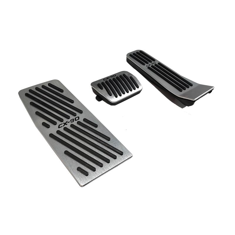 Product Introduction of For 2023 2024 Mazda CX90 CX-90 cx 90 Car Accelerator Pedal Brake Foot Rest Pad No Drill Cover Anti Skid Auto Accessories Guards 1
