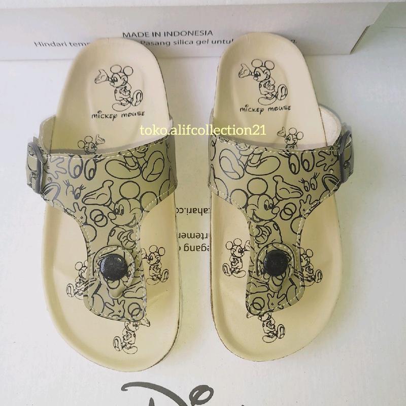 Sandal disney anak motif mikey mouse kekinian 5
