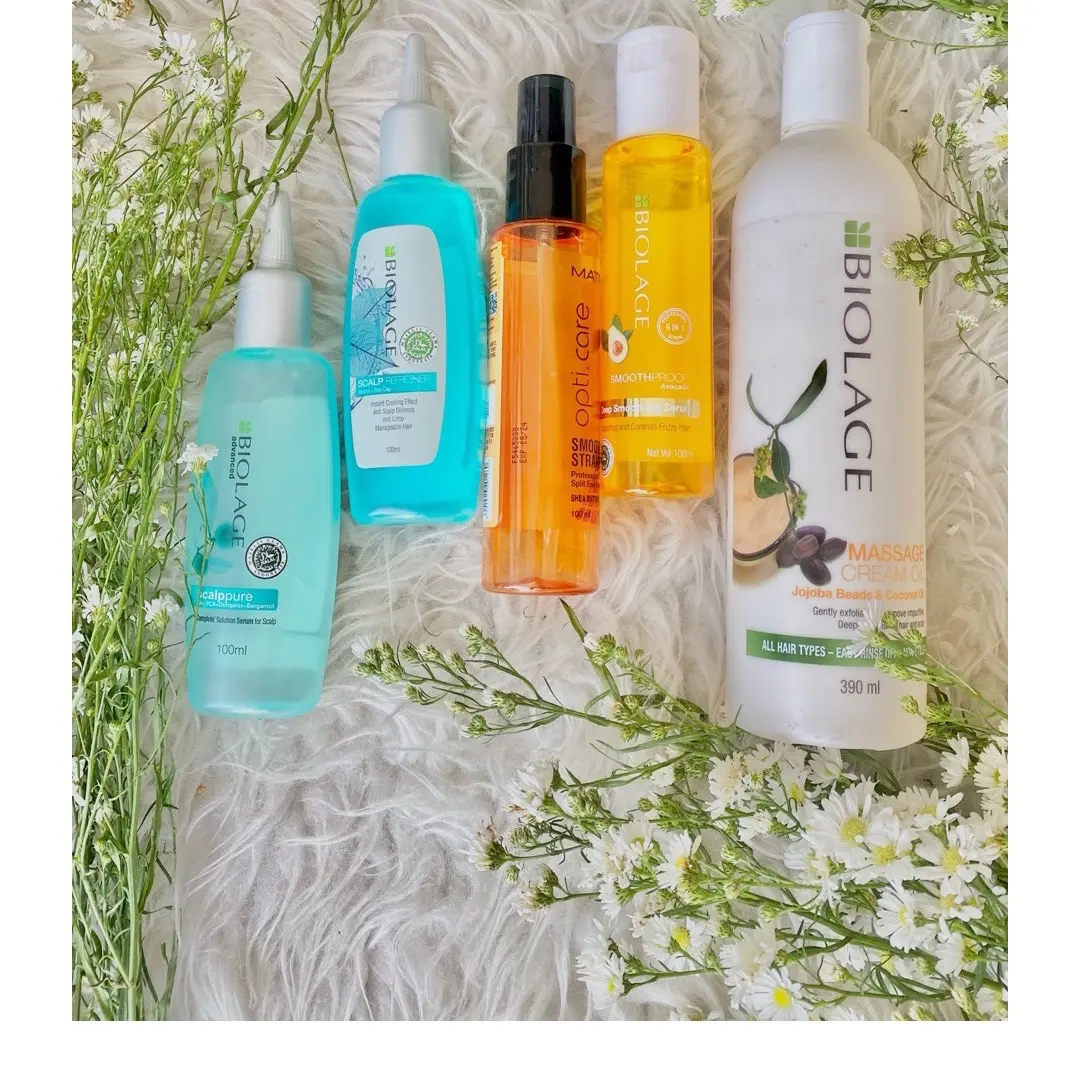 Matrix Biolage Deep Smoothing Hair Serum Massage Cream Oil Share in Jar