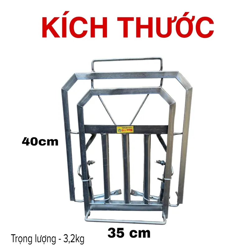 Giá xe máy liền mặt - Baga chở hàng dành cho xe WAVE và DREAM Phụ Kiện Phụ Tùng 1