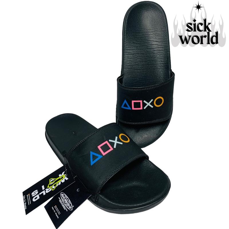 Sandal Slide on Selop Sandal Pria Sandal Flip Flop Flat Sandal Wanita Terbaru Sandall 2