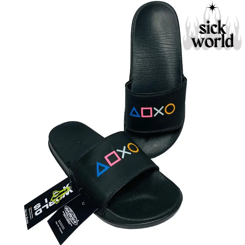 Sandal Slide on Selop Sandal Pria Sandal Flip Flop Flat Sandal Wanita Terbaru Sandall 2