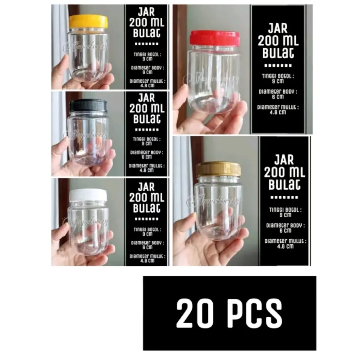 20PCS JAR 200ml bulat BOTOL SAMBAL KHUSUS JNE JNT SICEPAT DLL - BOTOL SAMBAL 200ml BULAT 19gr botol madu bumbu pecel murah DISTRIBUTOR GROSIR BOTOL TOPLES JAR MURAH jayastore18