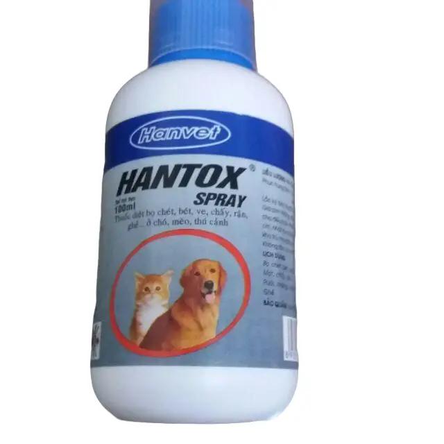 Bình xịt diệt bọ chét, bét, ve, chấy, rận, ghẻ cho chó mèo 100ml xịt chống xịt chống