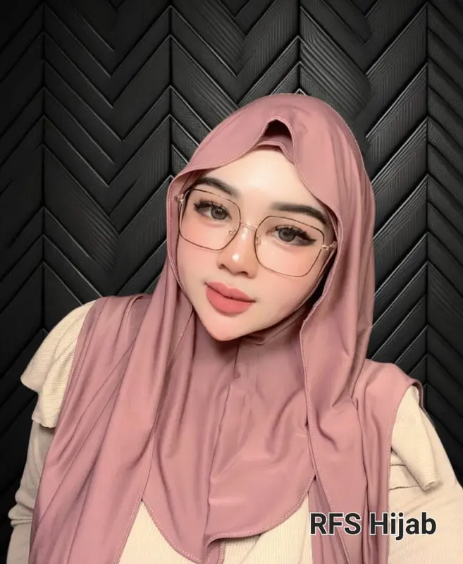 PASHMINA INSTAN INNER MENUTUP LEHER BAHAN JERSEY HIJAB TERBARU 3