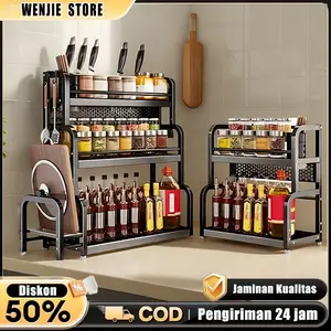 Rak Bumbu Dapur Rak Botol Bumbu Dapur Rak Rempah Rak Penyimpanan Bumbu Dapur