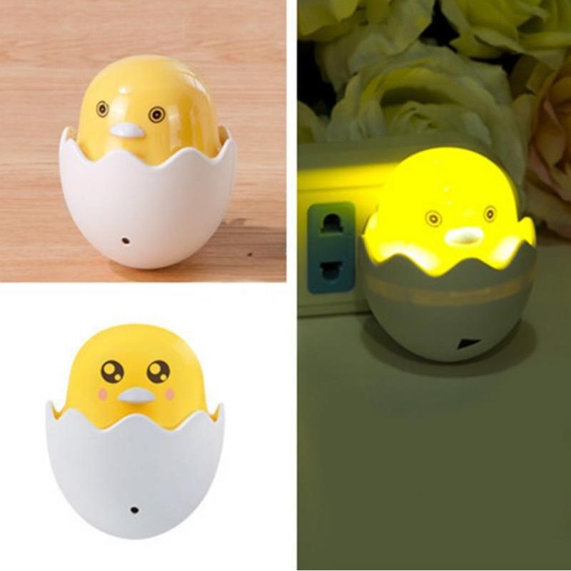 1 Đèn Ngủ Gà Con Cảm Biến Siêu Tiết Kiệm Điện .