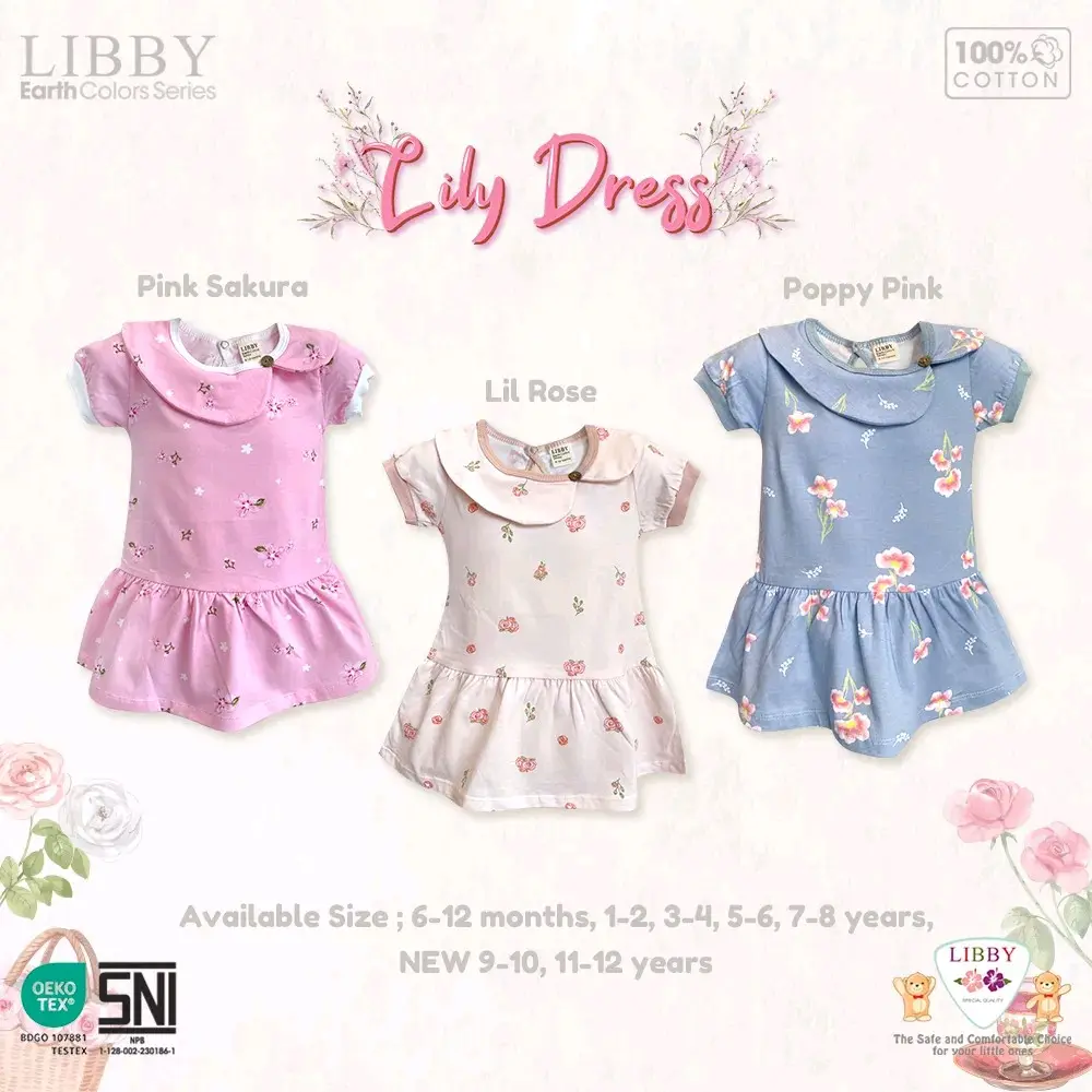 Libby Earth Colors Series Lily Dress