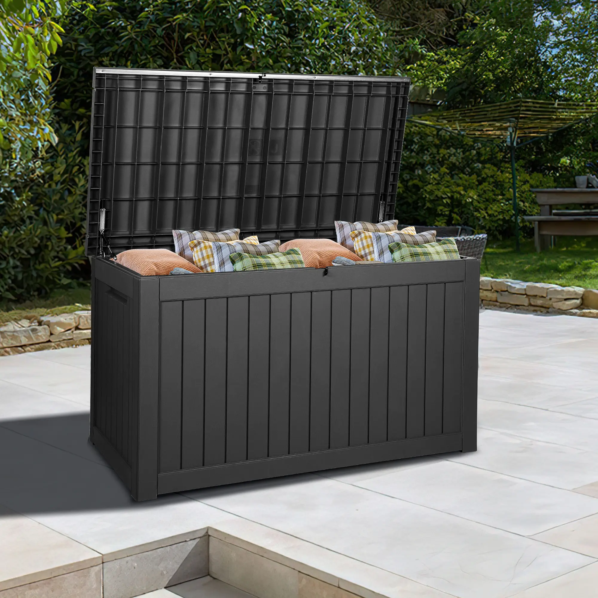 【LHBGO】Outdoor Package Delivery Box for Porch, Storage Box with ...