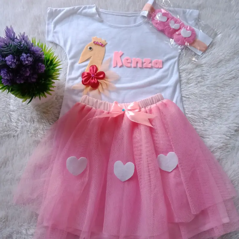 stelan anak perempuan lucu bisa reques warna, bisa reques nama anak di baju, dress anak perempuan baju anak cewe lucu baju anak viral stelan anak cewe lucu stelan anak perempuan lucu Cantik 0