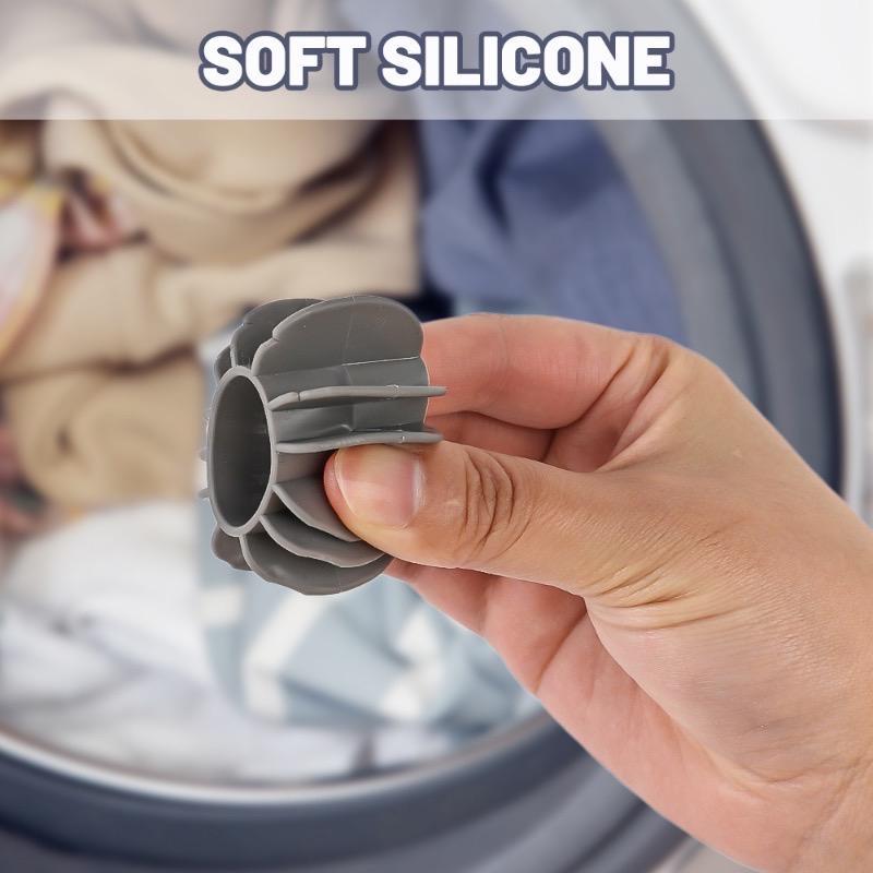Bóng Giặt Ma Thuật Bằng Silicon,Bóng Giặt Silicon Tái Sử Dụng Ma Thuật, Dụng Cụ Làm Sạch Lông Quần Áo, Máy Giặt, Dụng Cụ Bắt Lông Mèo Giặt Xả 5