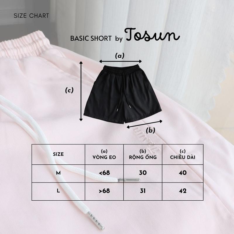 Product Introduction of [TOSUN] Quần sooc kaki dáng lửng form rộng nhiều màu năng động dễ mix đồ phong cách Ulzzang N02 0