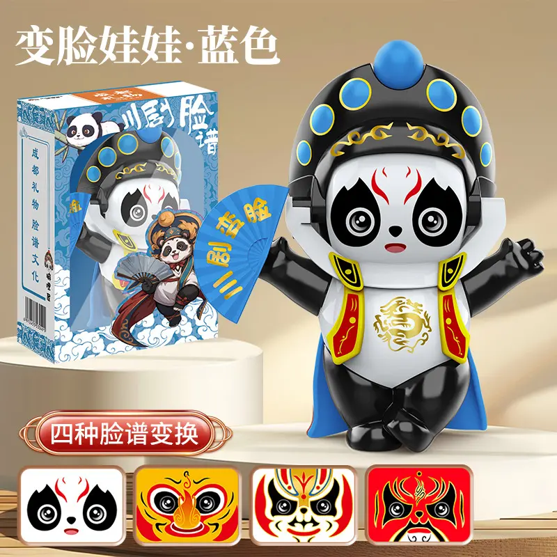 Đồ Chơi Búp Bê Thay Đổi Mặt Biến Hình, Opera Tứ Xuyên, Thay Đổi Khuôn Mặt Tài Lộc, Đồ Trang Trí Móc Khóa Vui Nhộn Giảm Stress , Quà Tặng Đáng  Yêu Toy migo  v4 blind box 6