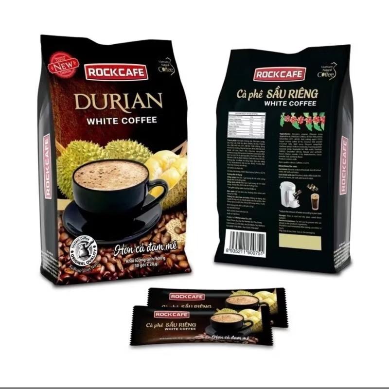 COMBO 2 TÚI CÀ PHÊ SẦU RIÊNG - ROCK CAFE 60 Gói cafe cà phê hoà tan