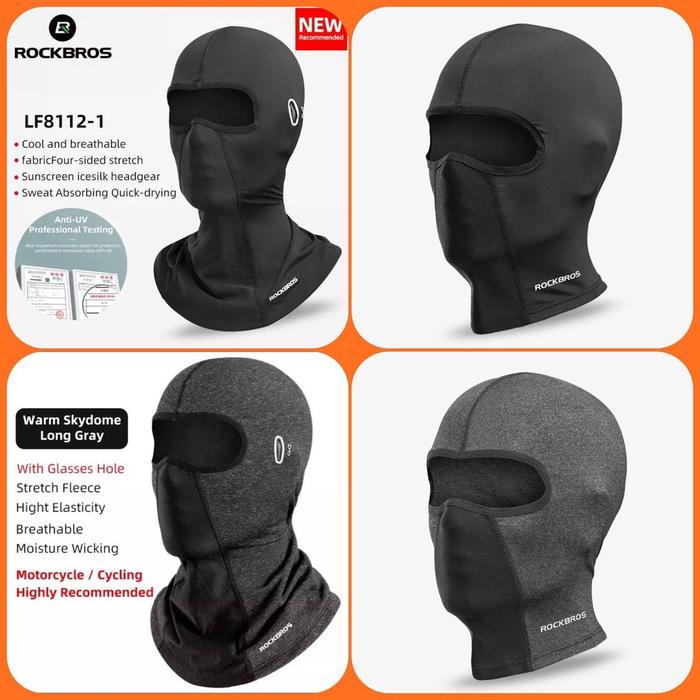 Jual ROCKBROS LF8065 Masker Balaclava Ninja Mask Sport Sepeda Motor ...