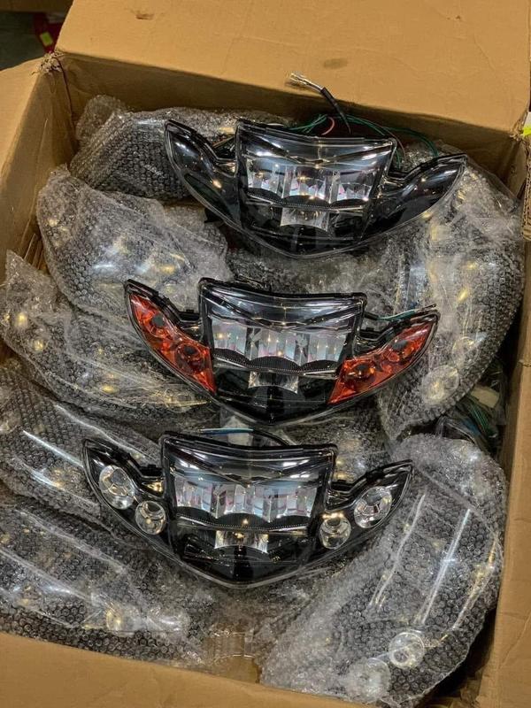 Pha đèn 2 tầng lắp Sirius 50-110cc ( lẻ pha lắp ốp helo ko vừa ốp zin ) ĐÈN PHA 2 tầng