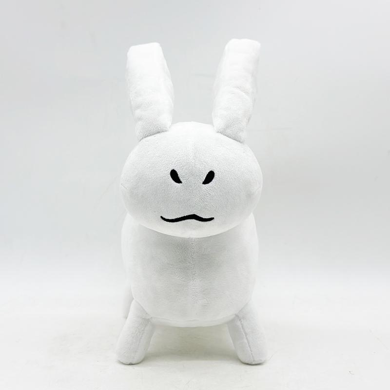 Gubby Plush White Rabbit Plush Toy Related to Fun Cartoon Games Healing ...