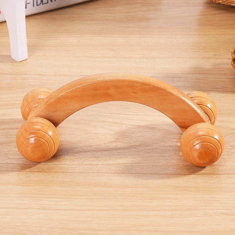 Product Introduction of Máy Massage Thủ Công Tay, Búa Mát Xa Con Lăn Gỗ Cầm Tay, Để Mát Xa Các Huyệt Mặt Và Kinh Tuyến, Dụng Cụ Mát Xa 10