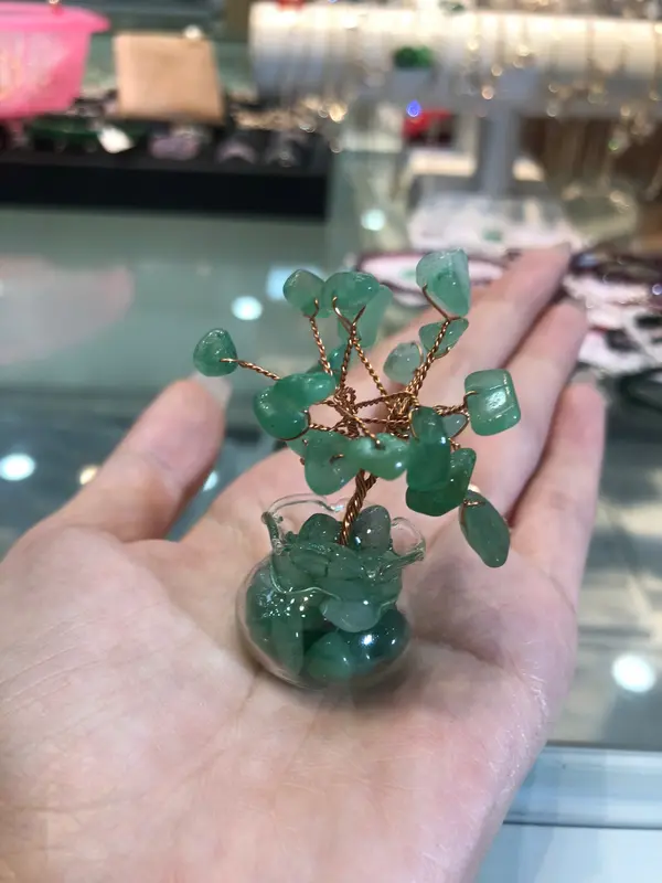 QMJ STORE - Q133 CÂY TÀI LỘC ĐÁ THẠCH ANH TỰ NHIÊN 3