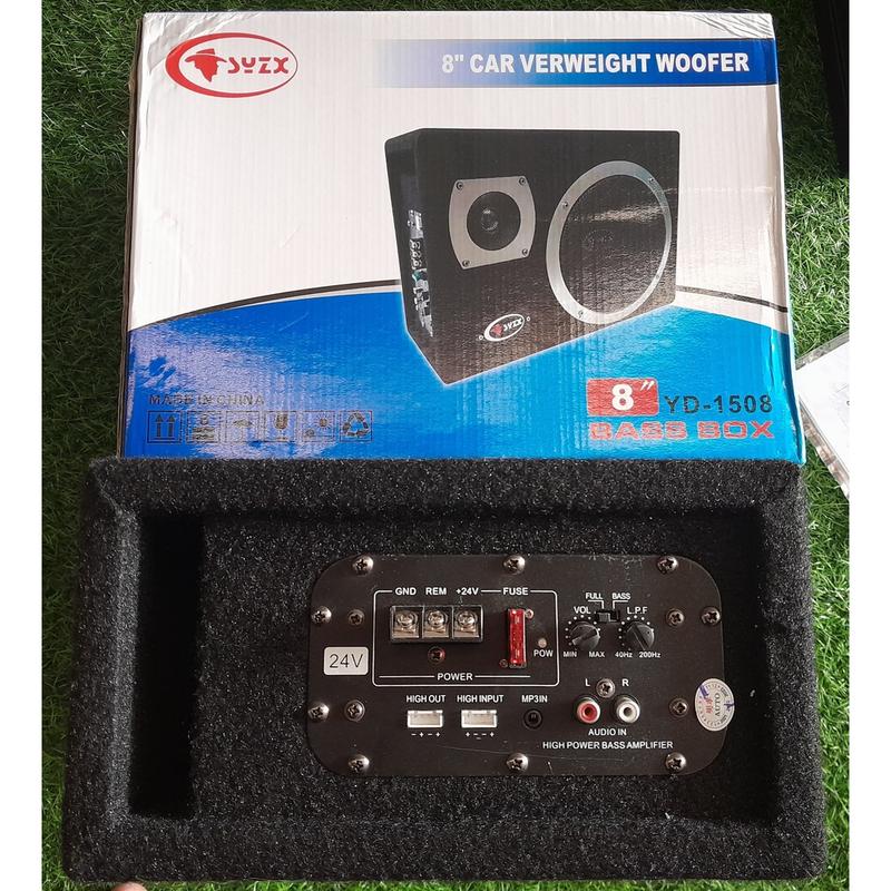 Loa Sub Ô Tô Syzx YD-1508 và YD-1510 2 Chế Độ Lời-Trầm, Sub Oto Siêu Trầm 12V Hoặc 24V,