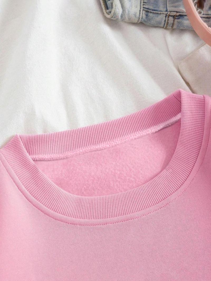 Product Introduction of Women's Chicken Print Crew Neck Sweatshirt, Casual Long Sleeve Pullover for Fall & Winter, Women's Clothes for Daily Wear 9