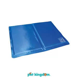 Pet Kingdom M-Pets 30X40 cm Matras Pendingin Anjing Ukuran Xs - Biru Alas Tidur Hewan Kasur Anjing Kucing Tatakan Hewan Peliharaan Tempat Istirahat Doggy