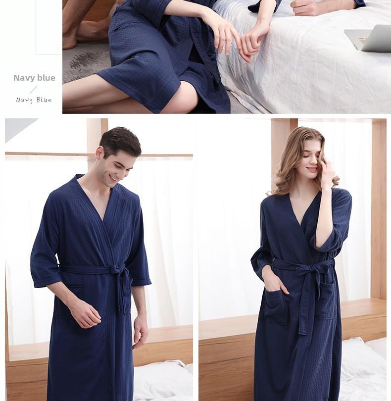 Product Introduction of Stylish Bathrobes for Men and Women  for Hotel Wholesale Wide and Absorbent Bathrobes for Relaxing 17