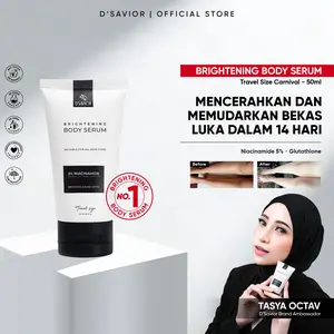D'SAVIOR Body Serum Brightening Niacinamide 5% | Travel Size 50ml