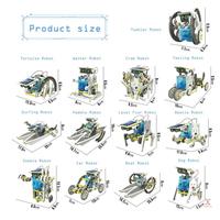 Gambar DIY Robot Solar Kits 13-in-1 Merakit Robot Mainan Edukasi Anak - Spesifikasi dari Grandia Shop Kota Tangerang Selatan 4 Tokopedia