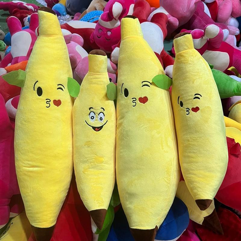 Gấu ôm trái chuối mềm mịn thú nhồi bông Thú Bông Toy