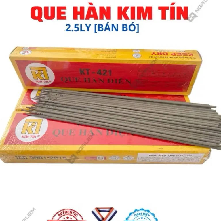 Que Hàn sắt Kim Tín [Chính Hãng] size 2,5ly