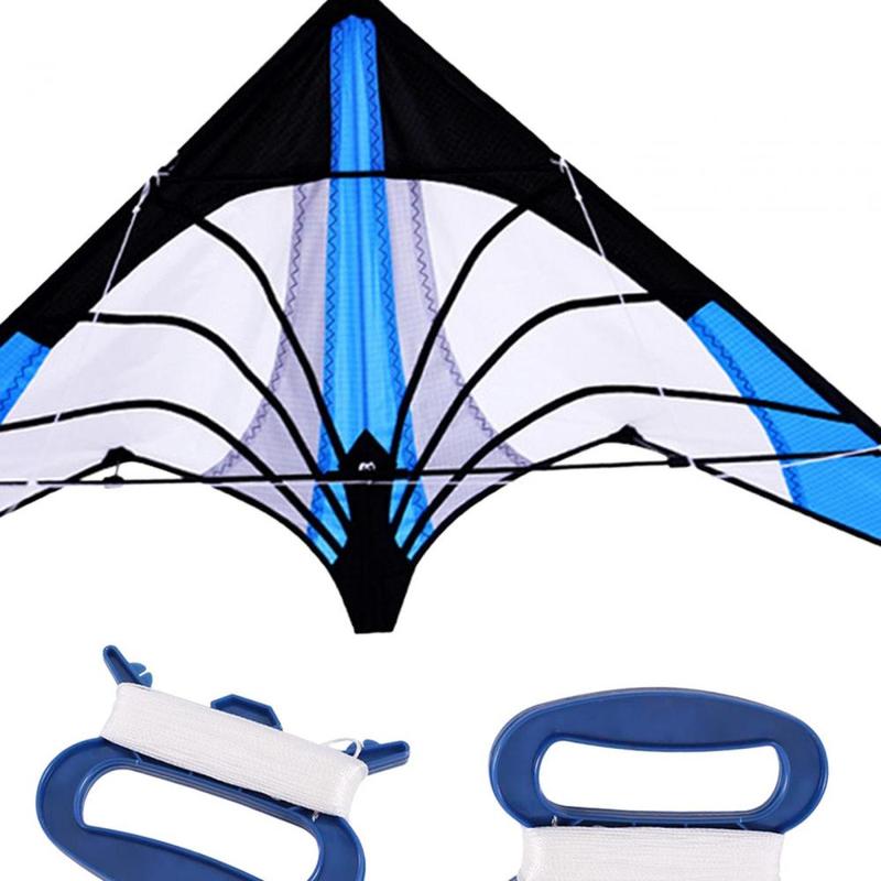 Product Introduction of Large Stunt Power Kite 1.2M Novelty Colorful Fun Sports Toys Triangle Kite for Surfing Hiking Activities Stunts Flying Beach 1