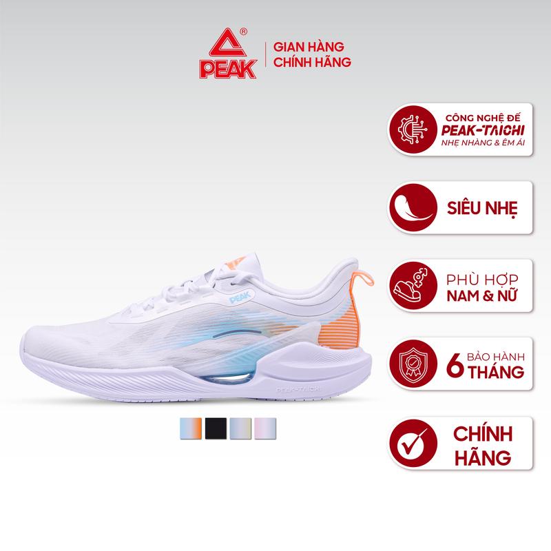 Giày chạy bộ thể thao nam nữ siêu nhẹ, thoáng khí PEAK Running ET42187H ET42188H