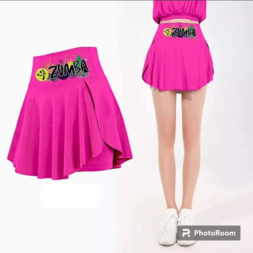 Zumba skort-skirt with short uniform or Terno_voghion.com