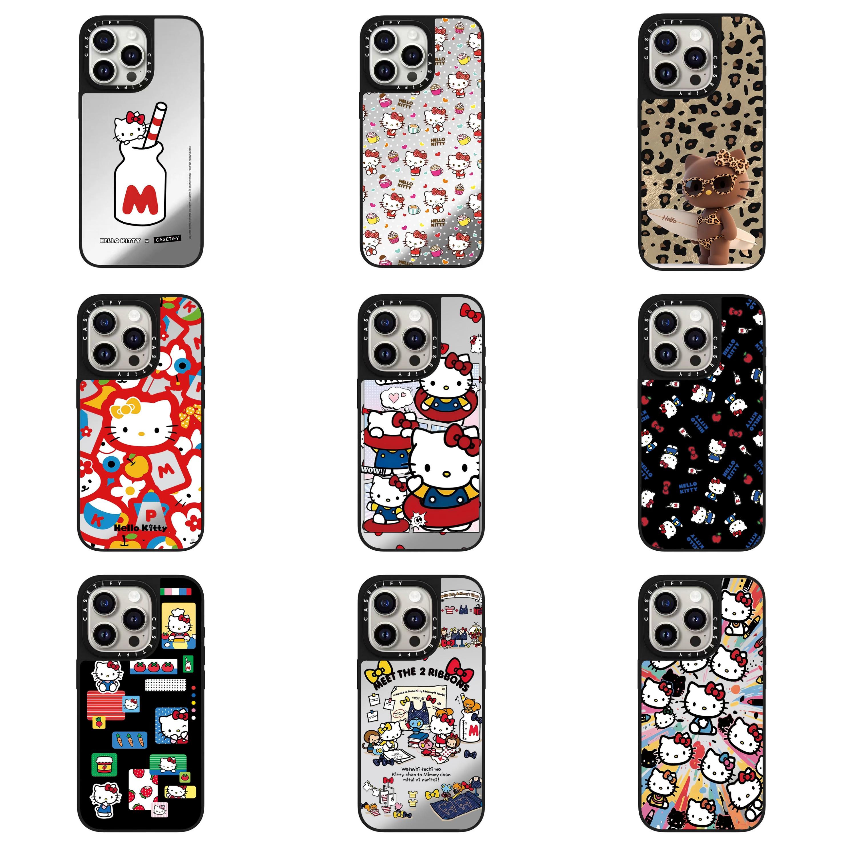 CASETIFY HELLO KITTY iPhone17Pro ケース For IPHONE 17 PRO PROMAX AIR Protective Case Hello Kitty KT Cat