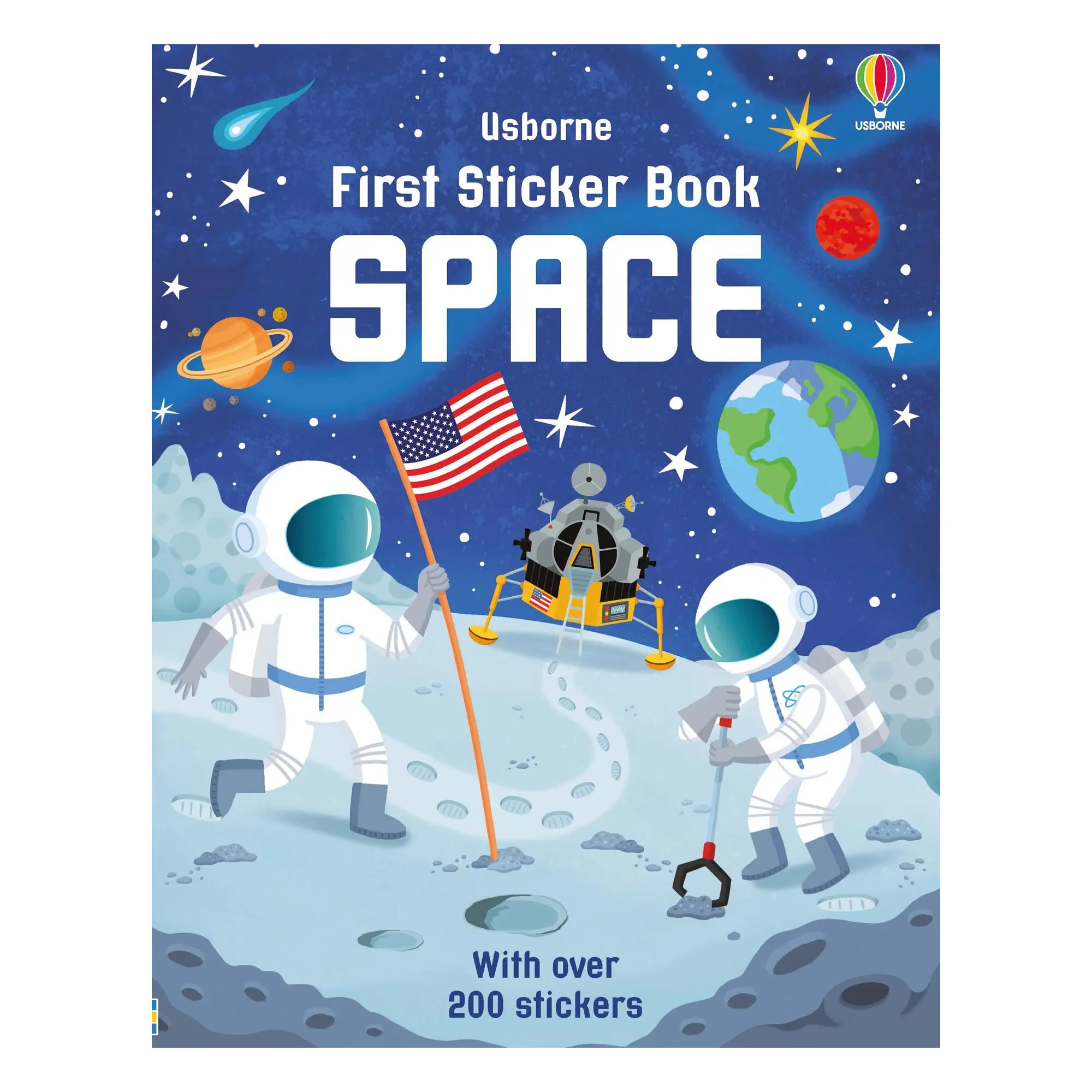 Usborne First Sticker Book SPACE Children's English books