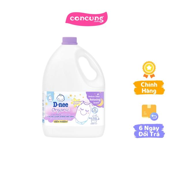  Nước giặt quần áo em bé D-nee Tím - Sweet Dream 3L 