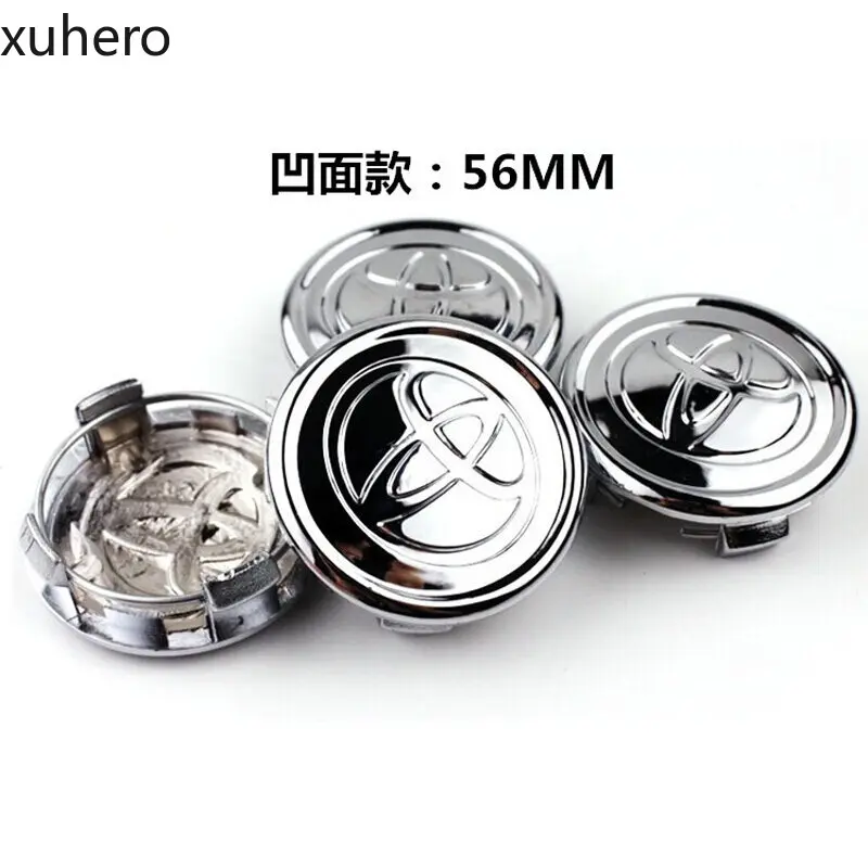 4-Piece 56mm Car Center Cover Hub Cover Toyota For Corolla EX