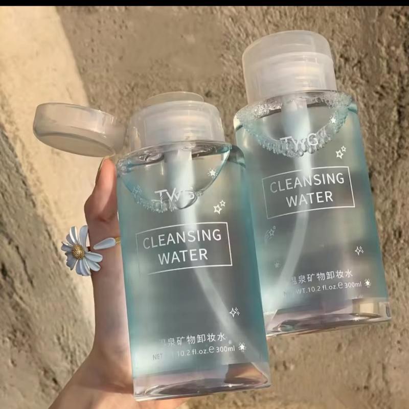 3 Chai Nước Tẩy Trang TWG Làm sạch sâu nắp Trắng Làm Sạch Sâu  cho các loại da Trang Điểm skincare Nữ Cosmetic Serum Mỹ Phẩm Women tai tất cả các loại da tẩy trang  cho mẹ bầu