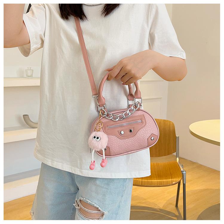 Product Introduction of Túi Tròn, Cỡ Nhỏ, Thời Trang Mùa Hè Mới, Túi Đeo Vai Cầm Tay Túi Đeo Chéo, Dành Cho Nữ, Hỗ Trợ Nhiều Trang Phục Mix & Match Bag 18