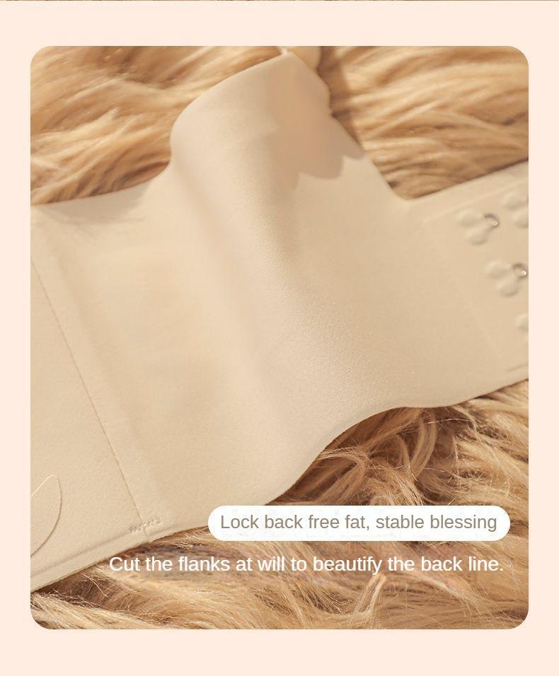 Product Introduction of Women's bra, sizes 34-40ABC CUP non-marking underwear, ladies anti-sagging, large chest show small chest, no steel ring sports gathered back, thin bra 8