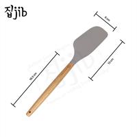 Gambar [HOMETHINGS.ID] JIB Premium Silicone Scrapper Cafe Edition / Silicone Utensil / Kitchen Tools / Scraper Silikon Anti Lengket Tahan Panas - CHOCO MALT dari JIB Indonesia Kota Bogor 4 Tokopedia
