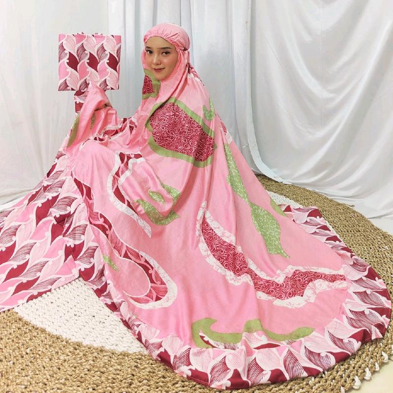 [HeelaCollection33] Mukena Bali Rayon Faraliza Rempel Size JUMBO Super Cantik Dan Nyaman 1