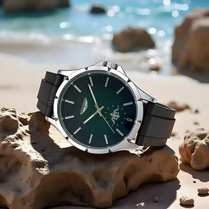 Jam Tangan Lelaki, Tulen, Kalis Air, Jam Tangan Lelaki Kasual, Jualan Panas, Sesuai untuk Perdagangan Luar Negeri, Dalam Stok Permata Watches