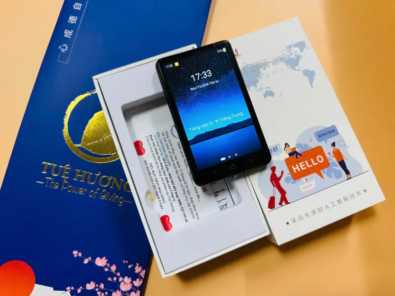 Máy Phiên Dịch 138 Ngôn ngữ FREETALK P40 PRO không cần mạng SẴN HÀNG Bảo hành 12 tháng - Dành Cho Người Thường Xuyên Làm Việc Với Nước Ngoài - Học Ngoại ngữ - Đi Du lịch - Có nguồn gốc xuất xứ hàng hoá 7